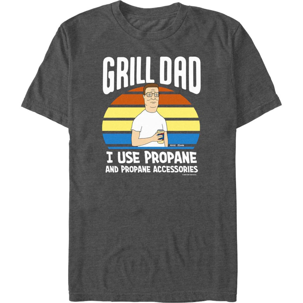 Grill Dad King Of The Hill Tshirt